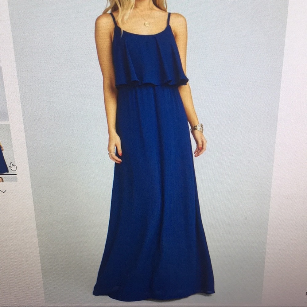 Caitlin Ruffle Maxi Dress - Picture 4 of 5
